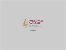 Tablet Screenshot of hotelgiolli.it